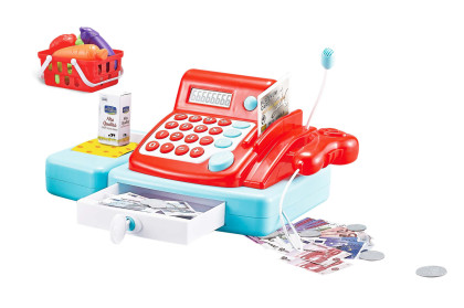 Pokladňa s doplnkami s efektmi 33 cm