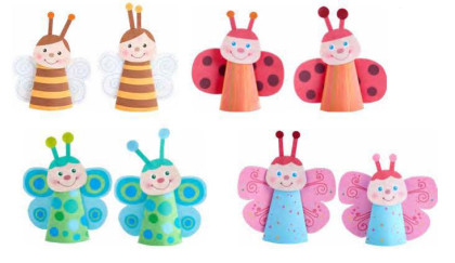 Kreatívna sada Prvé strihanie Zvieratká s krídlami Craft Kit Haba