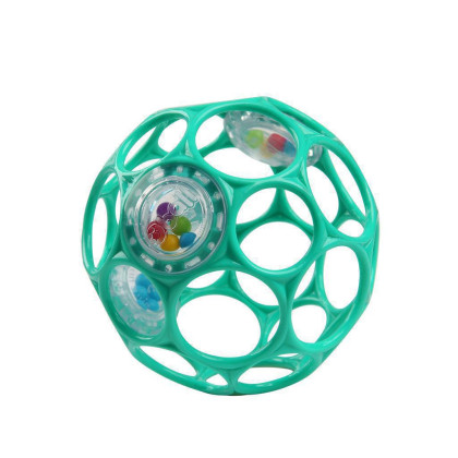 Loptička OBALL RATTLE s hrkálkou 10 cm
