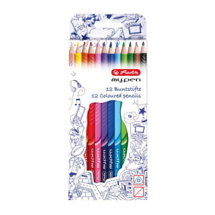 Herlitz - Pastelky 12 farieb My.pen