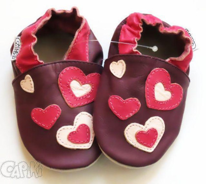 Kožené capáčky 18-24 m (22/23) 15,5 cm Capiki