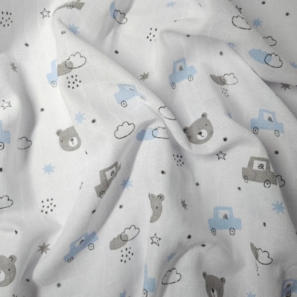 Bavlnená Plienka s potlačou 70 x 70 1 ks Prem