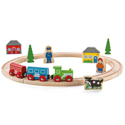 Moja prvá vláčikodráha 19 dielov Bigjigs Rail