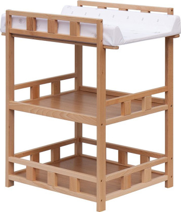 Prebaľovací pult Buno Prírodné - Slon - Biely