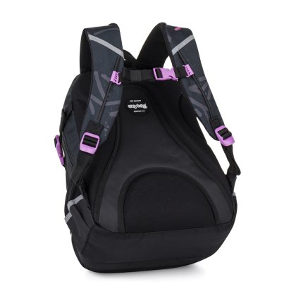 Študentský batoh Oxy Scooler Graffiti Pink OxyBag