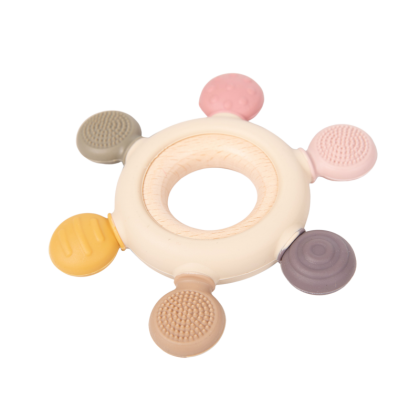 Silikónové hryzátko B-Multi-Sensory Ring