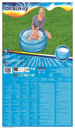 Nafukovací bazénik 70 x 30 cm Bestway