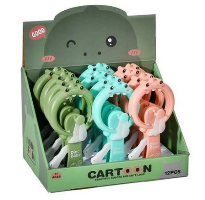 Ručný vetráčik dino 18 cm