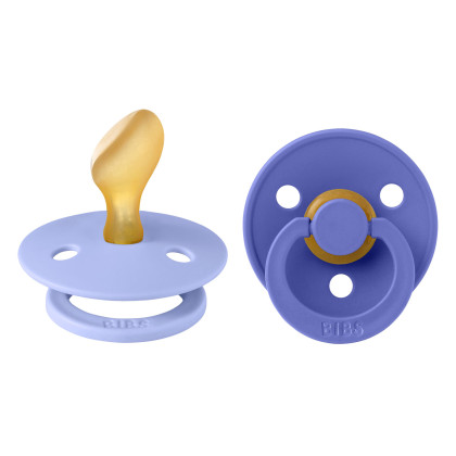 Colour anatomické cumlíky z prírodného kaučuku 2 ks 0 - 6 m Bibs