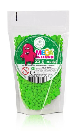 Guličky do slizu zelené 25g