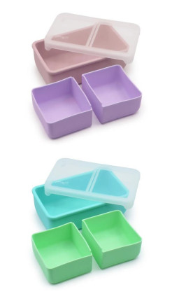 Silikónový bento box na desiatu 700 ml Melii
