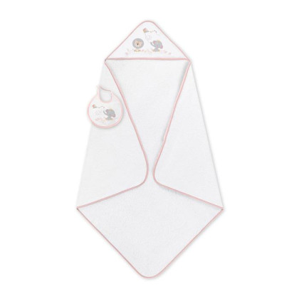 Osuška froté Sloník s drakom + podbradník Interbaby