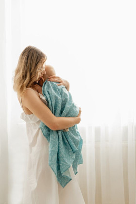 Mušelínová zavinovačka Dizajn 120 x 80 cm BabyMatex