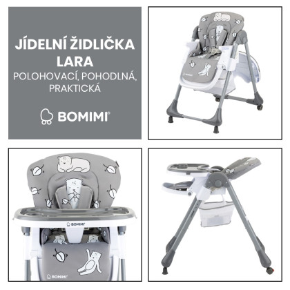Jedálenská stolička Lara Bomimi