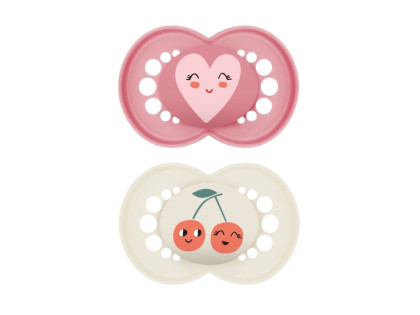 Cumlík Ortodonické Original 6 m+ Ružový/Béžový MAM