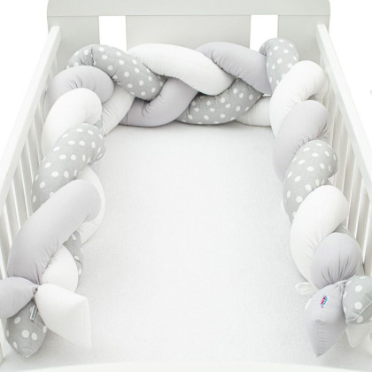 Ochranný mantinel do postieľky vrkoč New Baby
