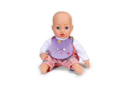 Podbradník s nacvakávacími ozdobami BABY born