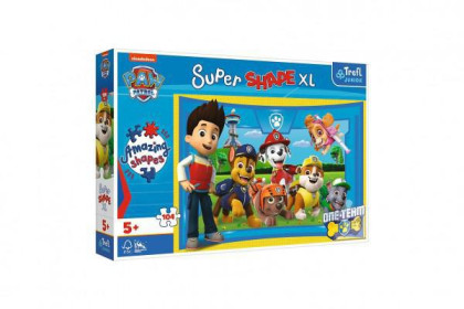 Puzzle 104 XL Super Shape Priatelia šteniat Tlapková patrola Trefl