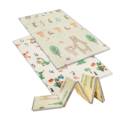 Multifunkčná obojstranná penová skladacia podložka 180 x 120 cm Forest Zopa