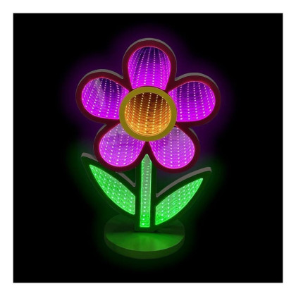Led Neon Light lampička Kvetina 2Kids Toys