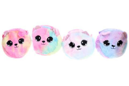 Kabelka cez rameno mačička plyšová