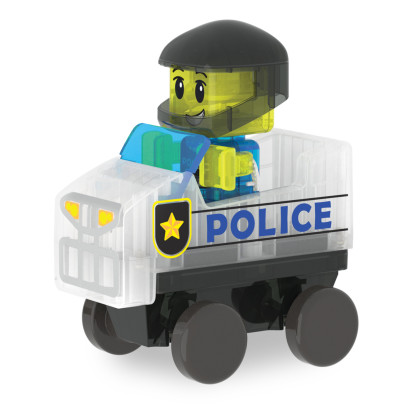 Magnetická stavebnica Police Patrol 20 dielov Magna Tiles