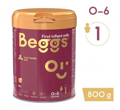 Beggs 1 počiatočné mlieko (800 g) EXPIRÁCIA 16.1.2026