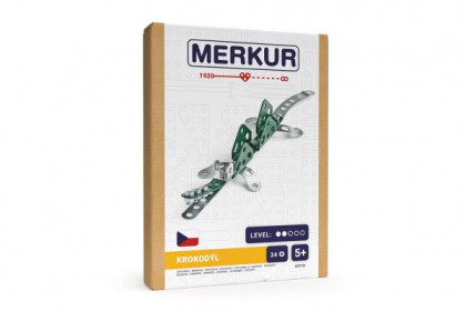 Stavebnica MERKUR Krokodíl mini 34 ks