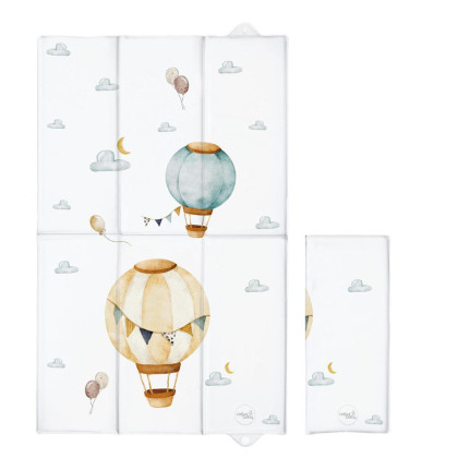 Podložka prebaľovacia cestovná (60 x 40 cm) Basic Ceba