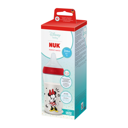 Fľaša s kontrolou teploty Perfect Match Disney 260 ml Nuk