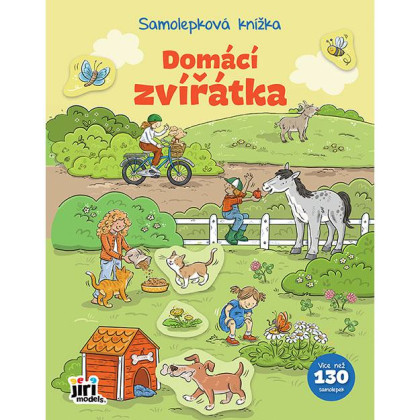 Samolepková knižka Domáce zvieratká