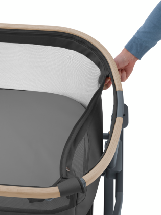 Postieľka prenosná Beyond Graphite Iora Air