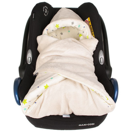 Zimná bio zavinovačka Wellsoft moka – hviezdičky