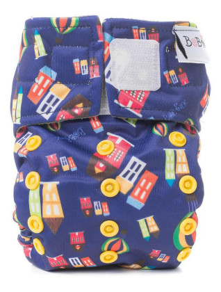 Novorodenecká AIO plienka suchý zips Bobánok