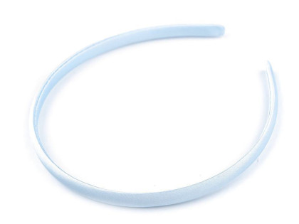 Saténová čelenka do vlasov