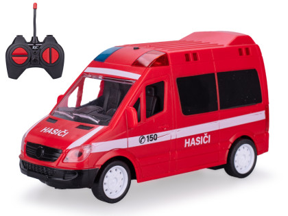 R/C auto hasiči CZ 27MHz plná funkcia so svetlom a zvukom