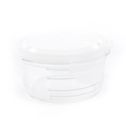 Sklenené misky s viečkami B-Glass Bowls 280 ml Bo Jungle