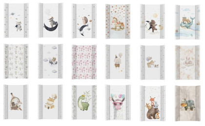 Podložka prebaľovacia 2-hranná s pevnou doskou 50 x 70 cm Ultra Light Ceba