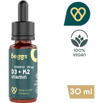 Beggs Vitamín D3 + K2 (30 ml)