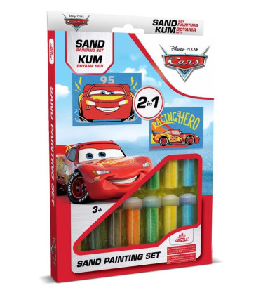 Pieskovanie obrázkov 2v1 Autá