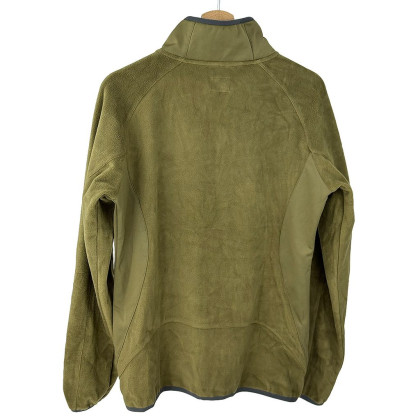 Detská športová outdoorová mikina Khaki Pidilidi