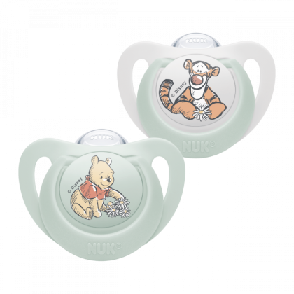 Silikónový cumlík Star Disney Macko Pú Veľ. 0-6 m Nuk