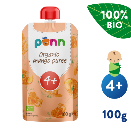Kapsička Salvest Ponn BIO Mango 100% (100 g) 4m+ EXPIRÁCIA15/03/2026
