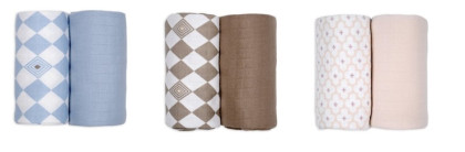 Swaddler Solid Matcha 2 balenia 110 x 110 cm Lodger