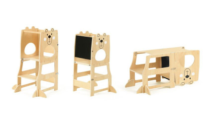 Učiaca veža 3 v 1 Medvedík 2Kids Toys