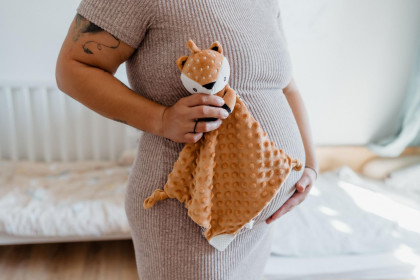 Zaspávač babyted hryzátko, hrkálka plyš 25x25 cm 0 m+