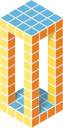 Geomag Magicube Art 64 dielikov