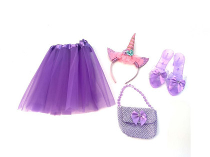 Set pre princeznú fialová