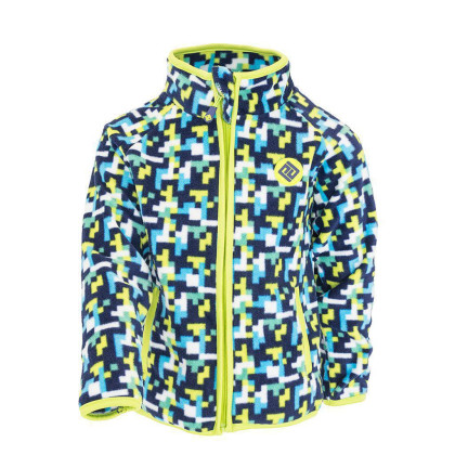 Chlapčenská mikina zapínacia fleezová, Pidilidi, modrá