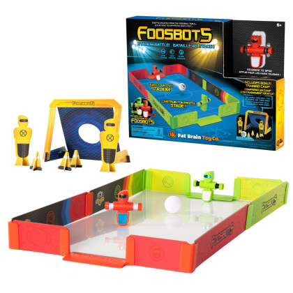 Foosbots štádium battle robo-futbal so štadiónom set Fat Brain